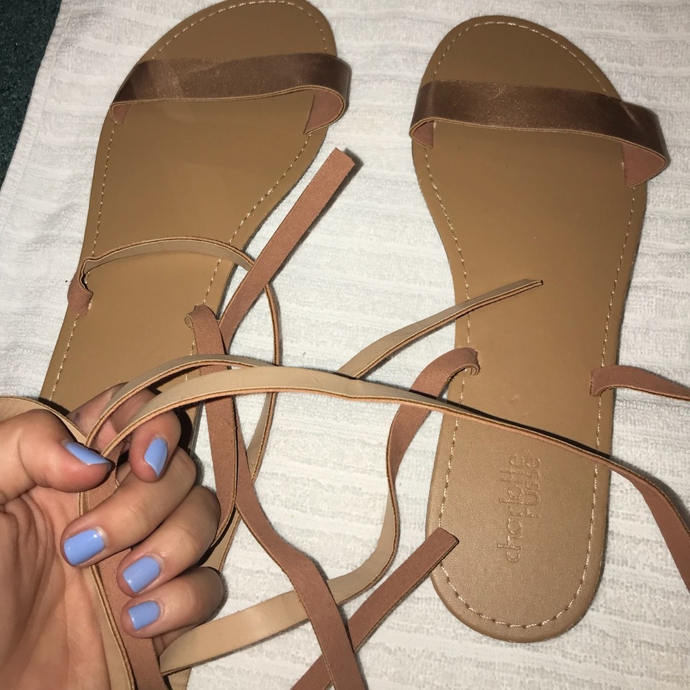 Tie Up Sandals